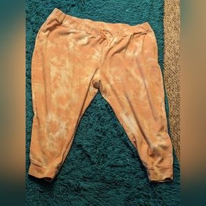 Women's Peach Joggers Size 4x